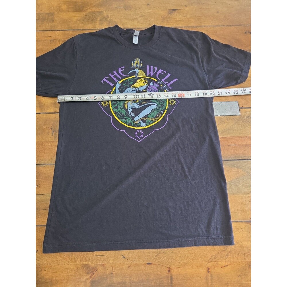 The Well Shirt Mens L Large Black Tarot Star Card Psych Doom Rock Band Graphic T - Picture 3 of 8